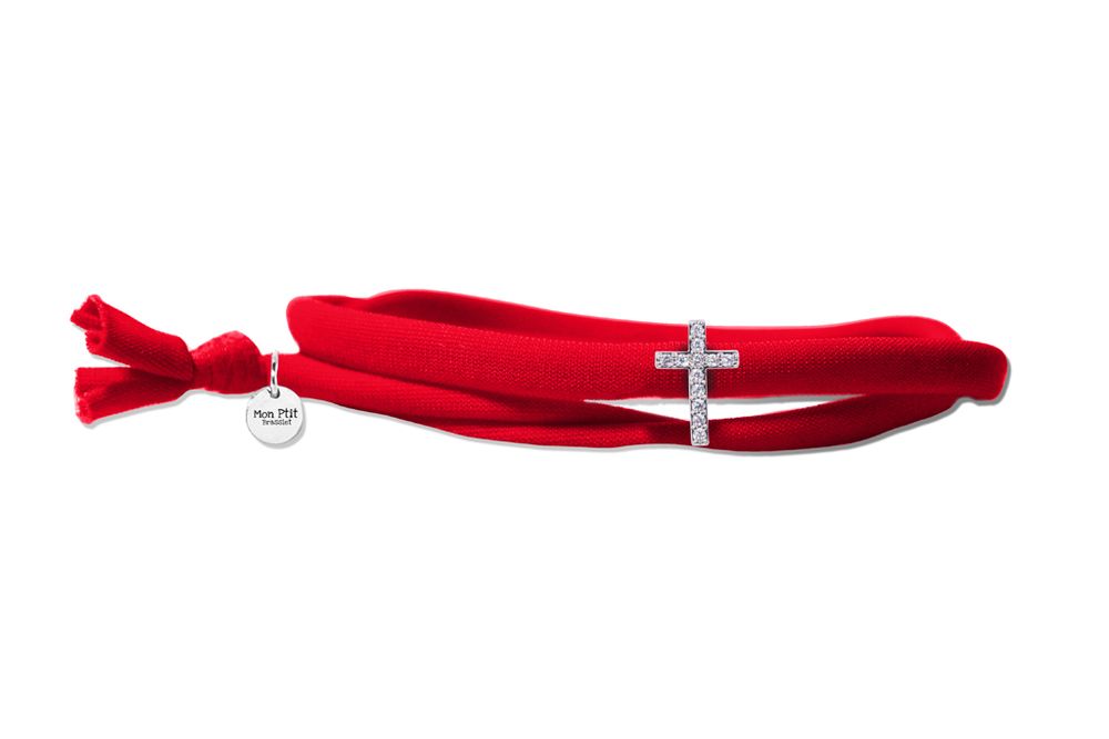 Jewelry - Silver Cross - MON PTIT BRASSLET