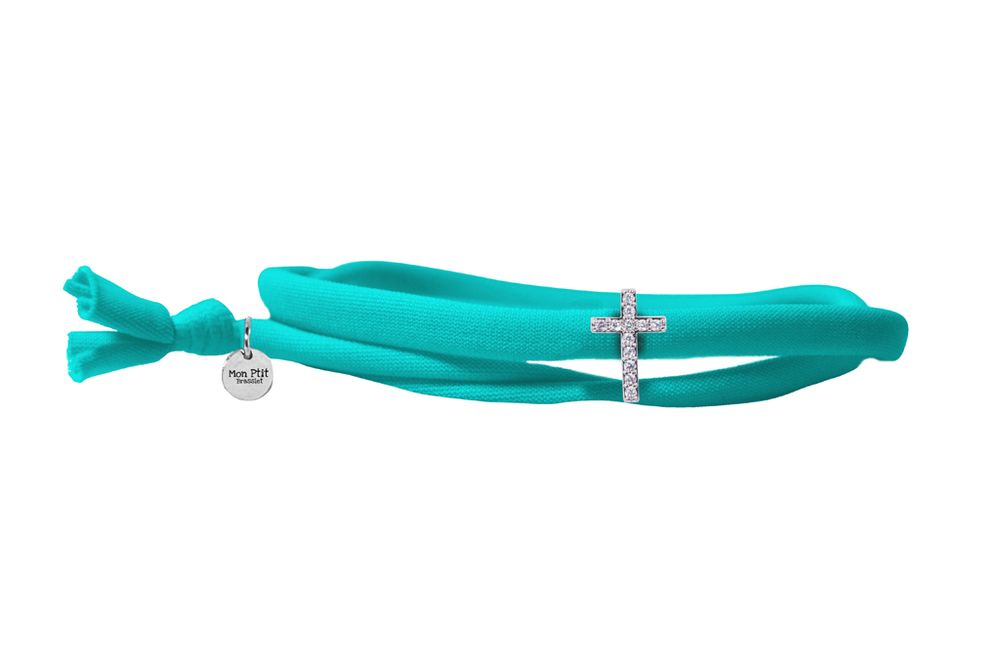Jewelry - Silver Cross - MON PTIT BRASSLET