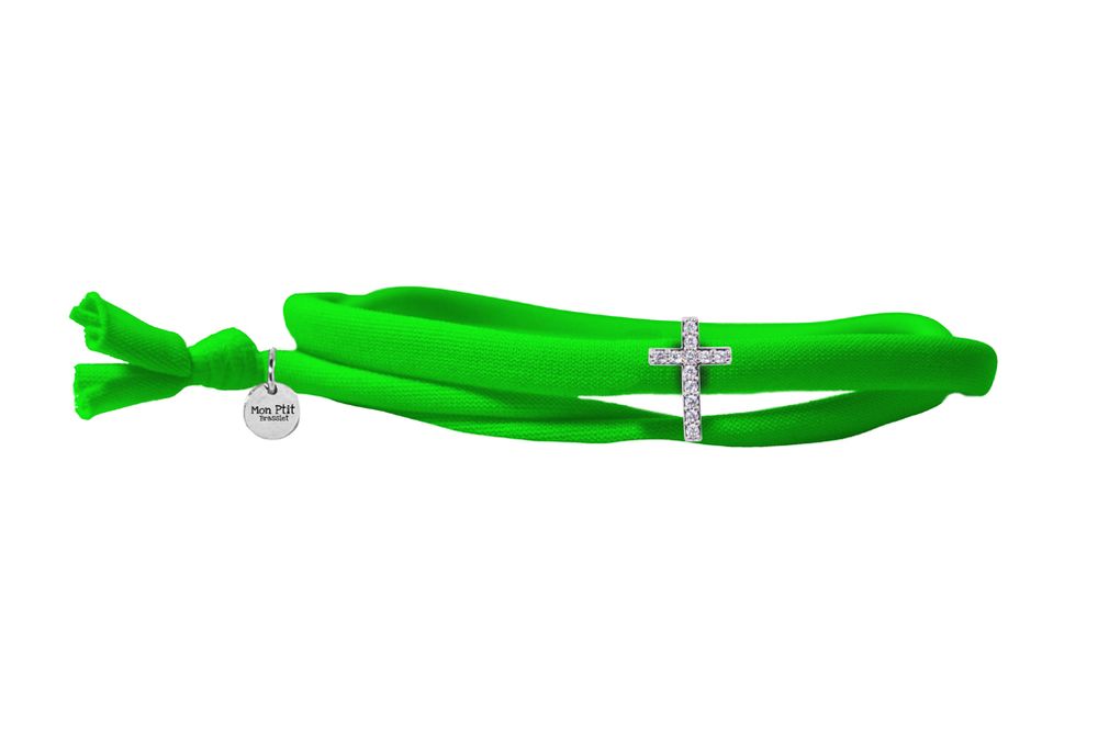 Jewelry - Silver Cross - MON PTIT BRASSLET