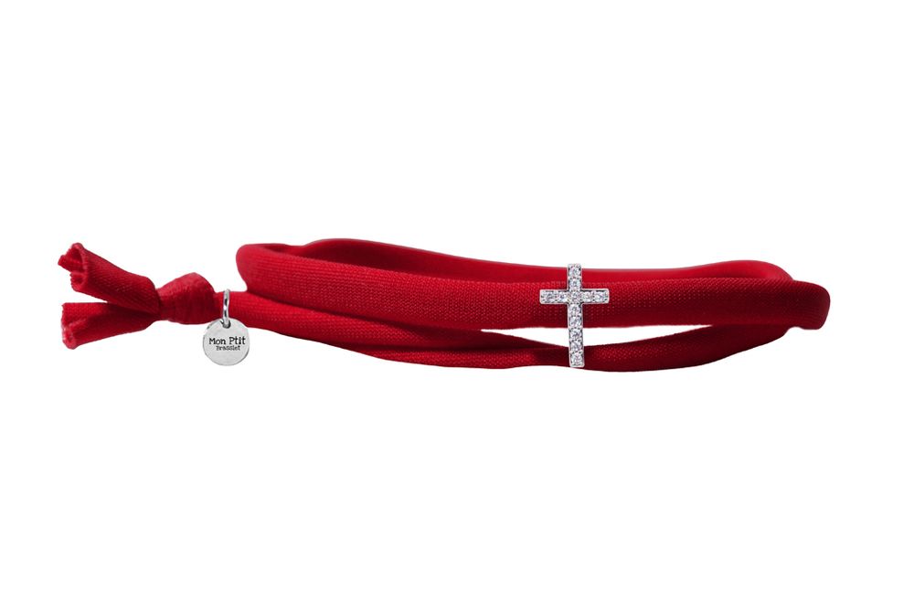 Jewelry - Silver Cross - MON PTIT BRASSLET