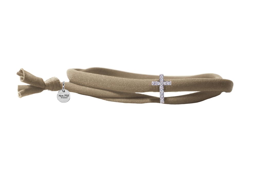 Jewelry - Silver Cross - MON PTIT BRASSLET
