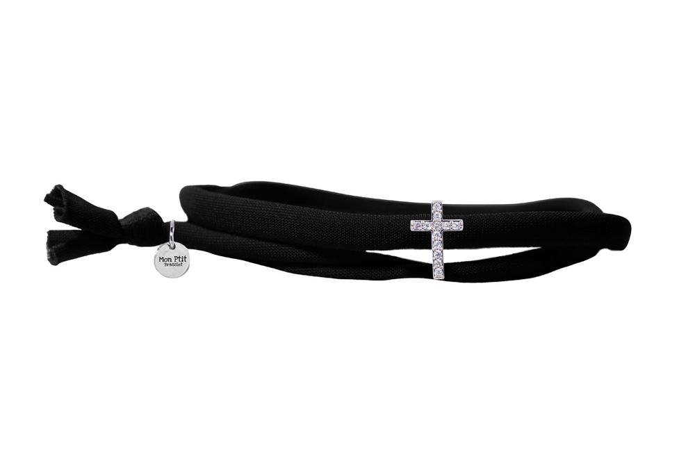 Jewelry - Silver Cross - MON PTIT BRASSLET