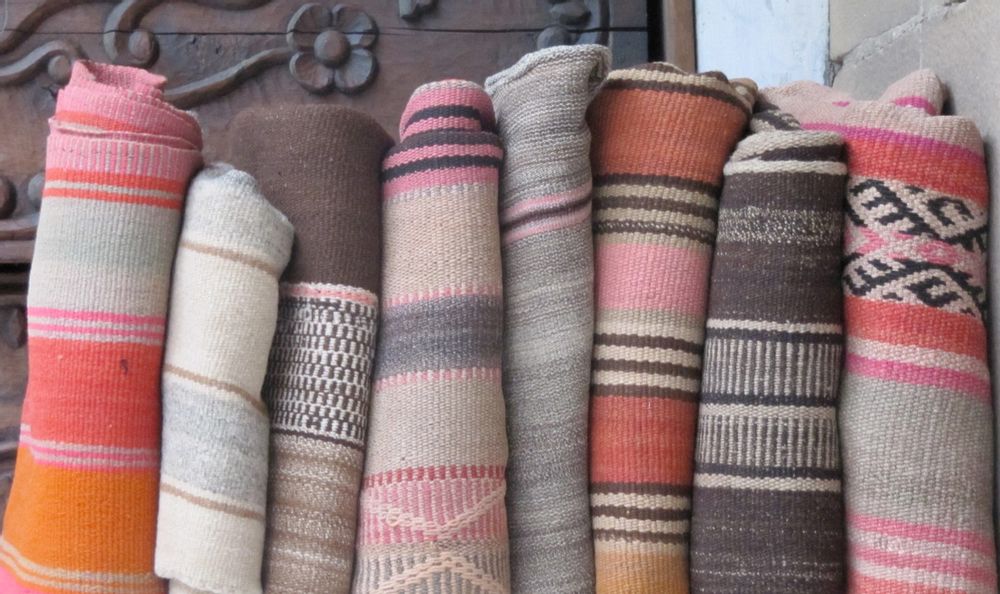 Tapis design - Les Frazadas De Bolivie - VAN VERRE