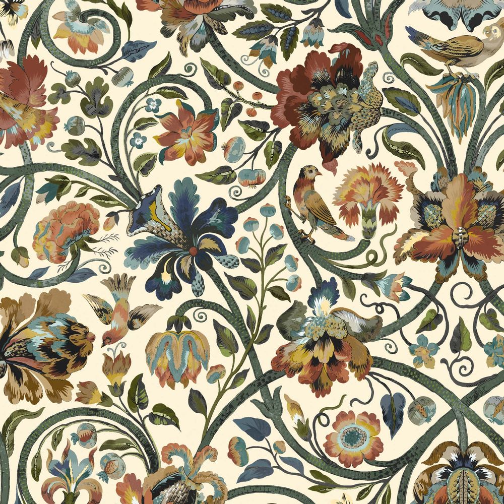 Wallpaper - GAIA Wallpaper - Ecru - HOUSE OF HACKNEY