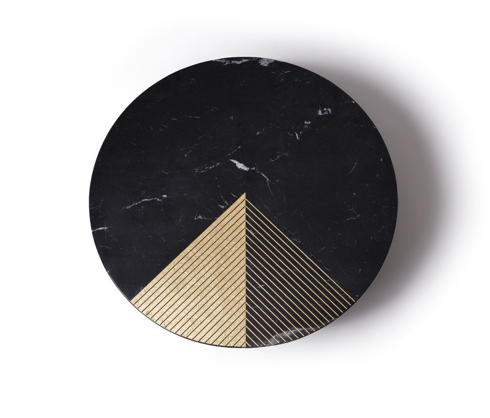 Tables basses - TABLE BASSE GOLD RADIUS - TONICIE'S