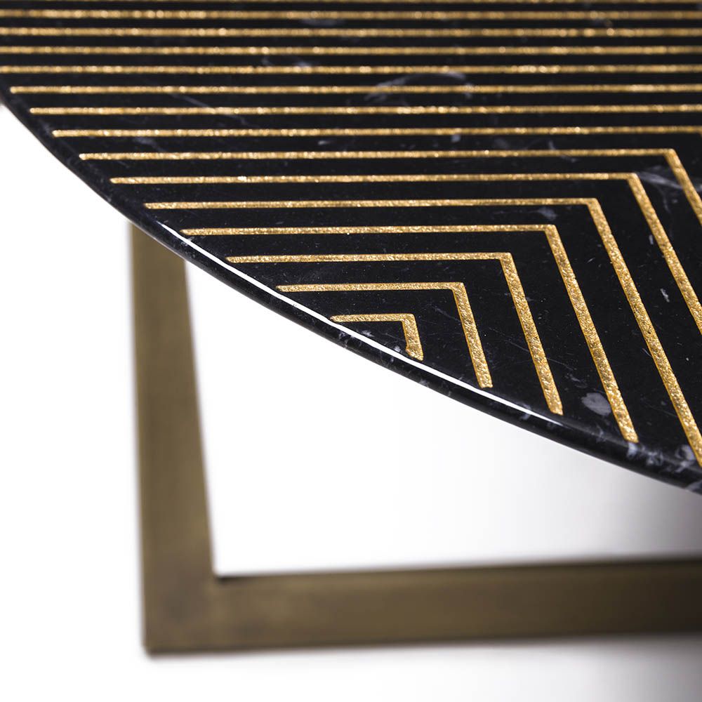 Tables basses - TABLE BASSE GOLD RADIUS - TONICIE'S