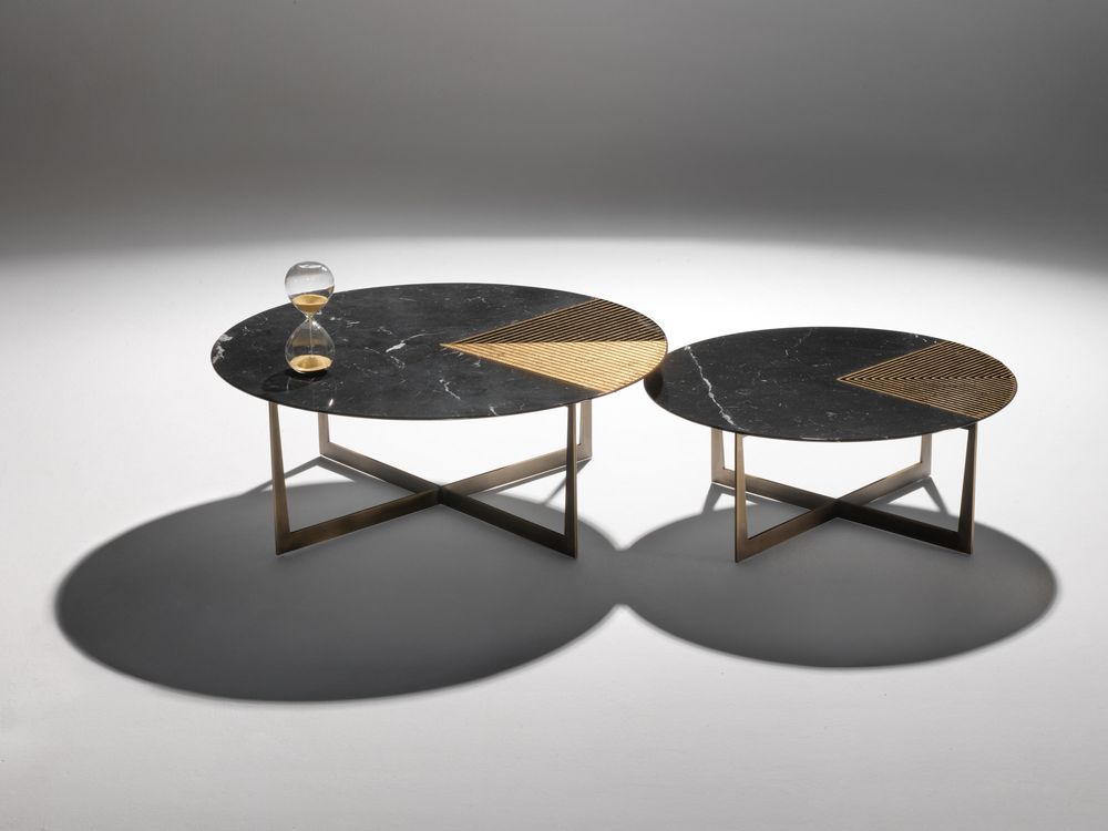 Tables basses - TABLE BASSE GOLD RADIUS - TONICIE'S