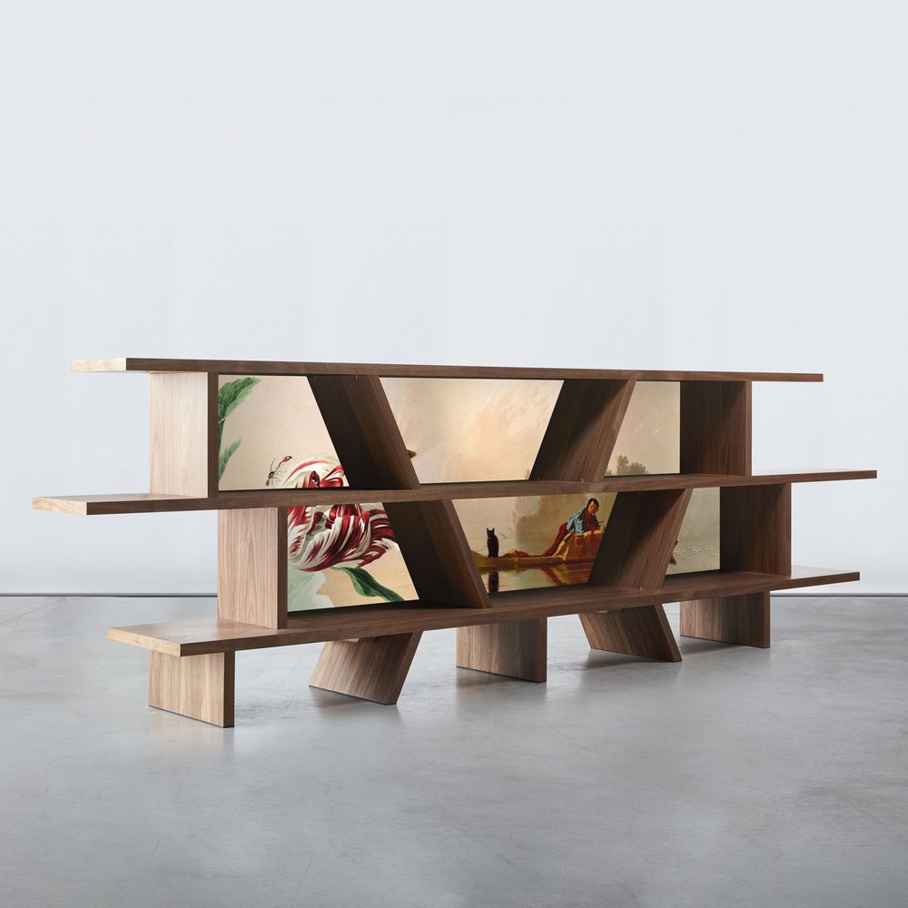 Console table - Konsol walnut - ARCHIKONSOL