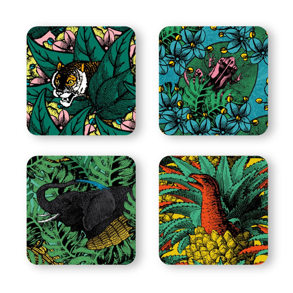 Table mat - SAFARI coasters - GANGZAÏ