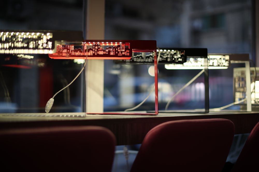 Design objects - Beirut City Desk Light - YOOK, BY RAMZI ABOUFADEL