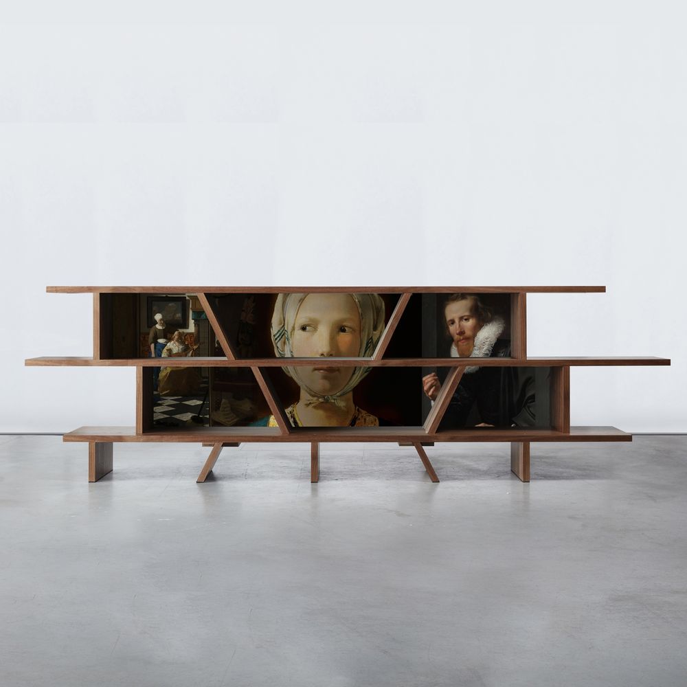 Console table - Konsol walnut - ARCHIKONSOL