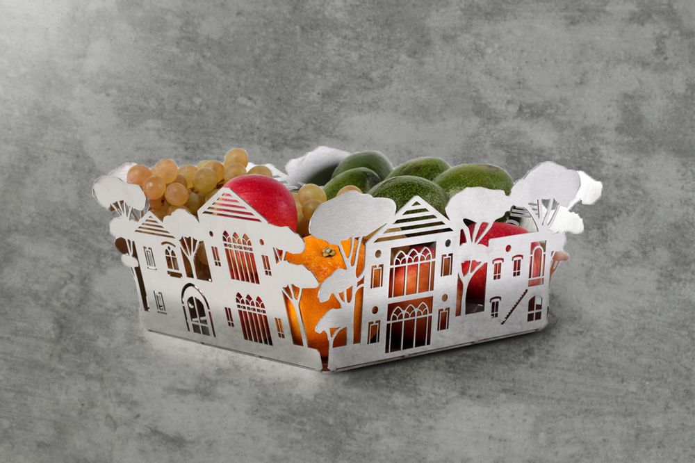 Design objects - Pinede Village Basket - YOOK, BY RAMZI ABOUFADEL