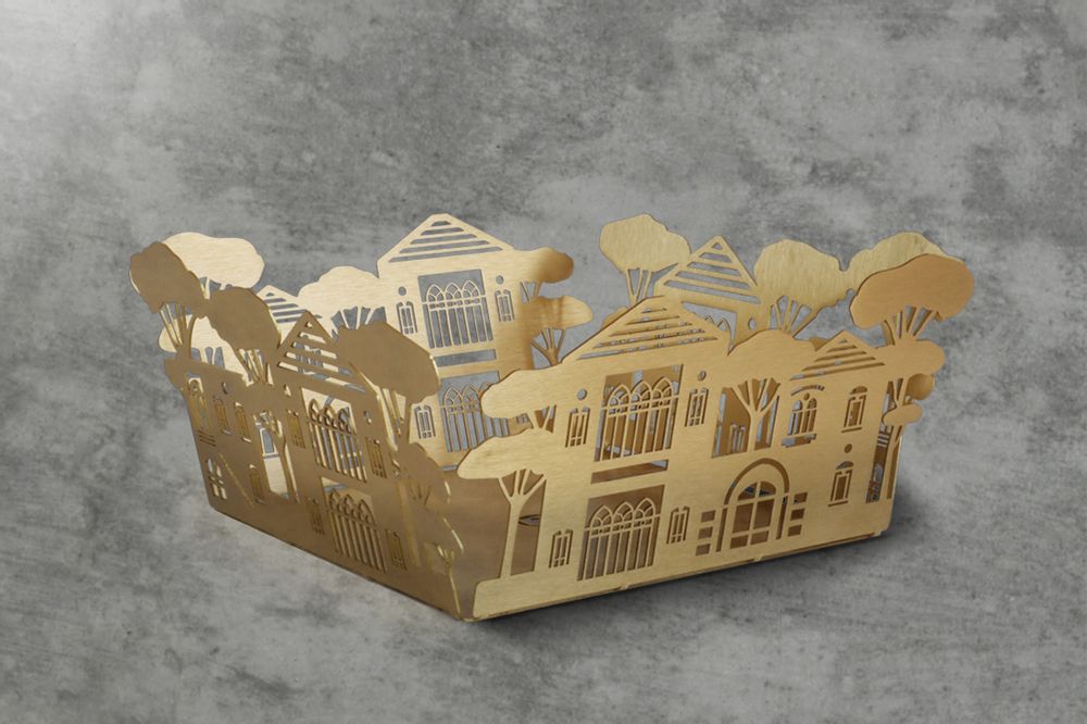 Design objects - Pinede Village Basket - YOOK, BY RAMZI ABOUFADEL