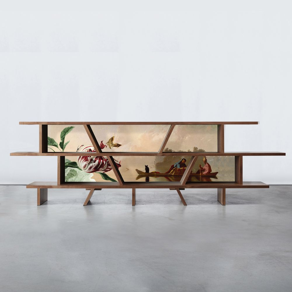 Console table - Konsol walnut - ARCHIKONSOL