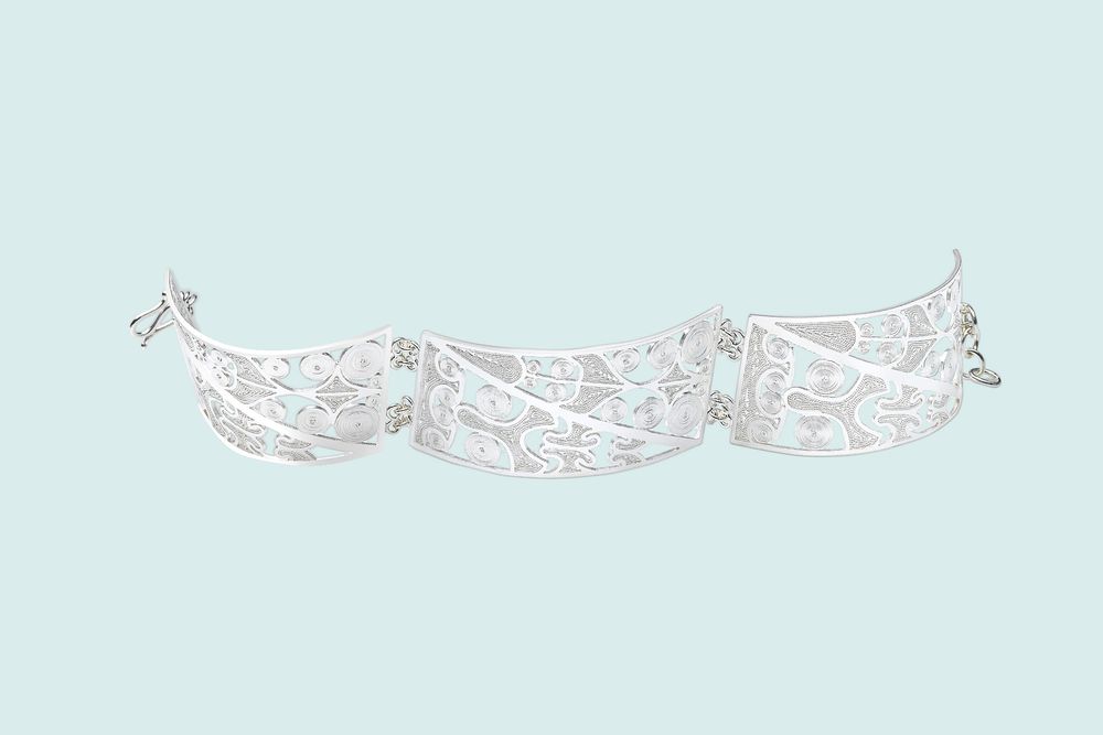 Bijoux - Bracelet en filigrane en argent S990 - Collection The Bronze Era - WEI YEE