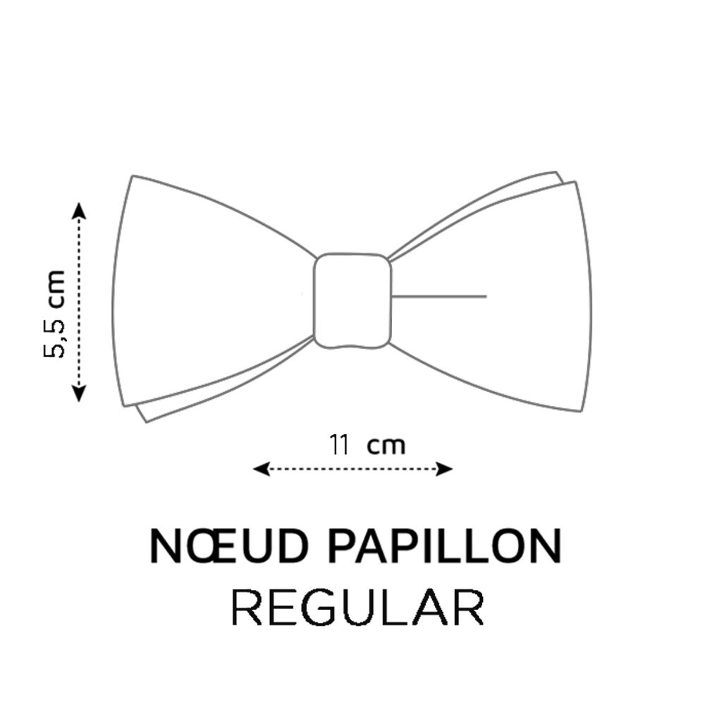 Apparel - BOW TIE HONEY YELLOW PLAIN VELOUR - LE COQ EN PAP'