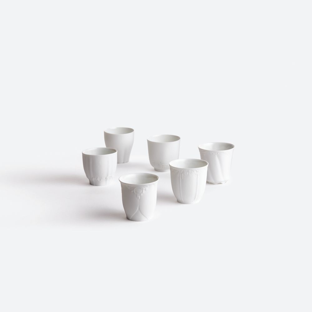 Decorative objects - Demoiselles — Set of cups - DRAGONFLY
