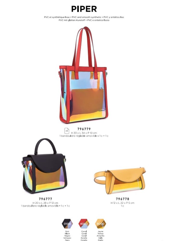 Bags and totes - PIPER - HEXAGONA