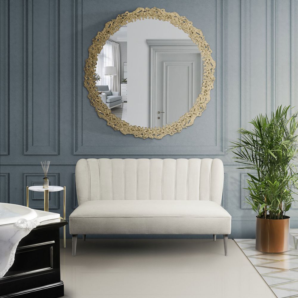 Mirrors - Cay Round Wall Mirror - BRABBU DESIGN FORCES