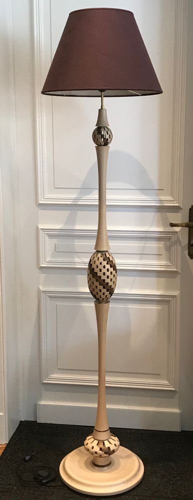 Pièces uniques - YVES PIERART - LUMINAIRES EN BOIS TOURNÉ ET SEGMENTÉ - MAD' IN EUROPE