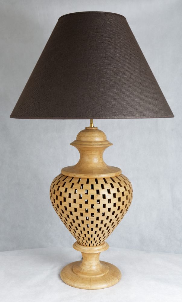 Pièces uniques - YVES PIERART - LUMINAIRES EN BOIS TOURNÉ ET SEGMENTÉ - MAD' IN EUROPE