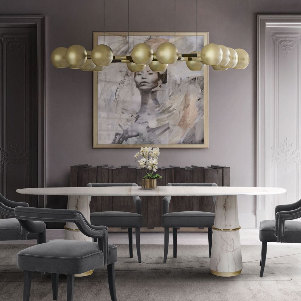Decorative objects - AGRA II Dining Table  - BRABBU DESIGN FORCES