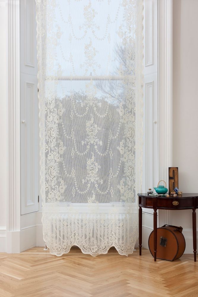 Fabrics - Nottingham Lace - MYB TEXTILES LIMITED