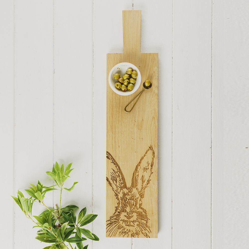 Kitchen utensils - Scottish Oak Serving Paddles - SELBRAE HOUSE LTD