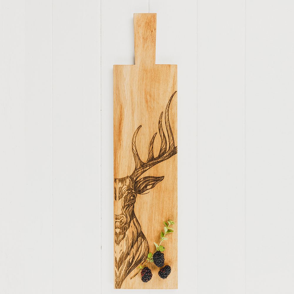 Kitchen utensils - Scottish Oak Serving Paddles - SELBRAE HOUSE LTD