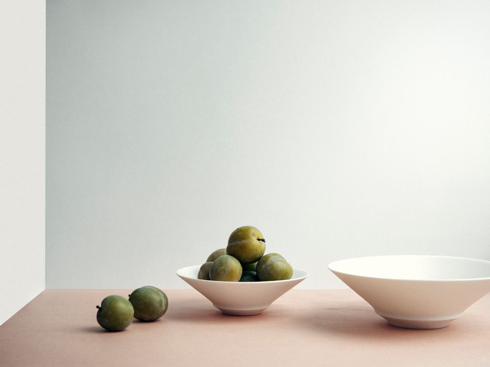 Platter and bowls - SILHOUETTE - SCHOEMIG PORZELLAN