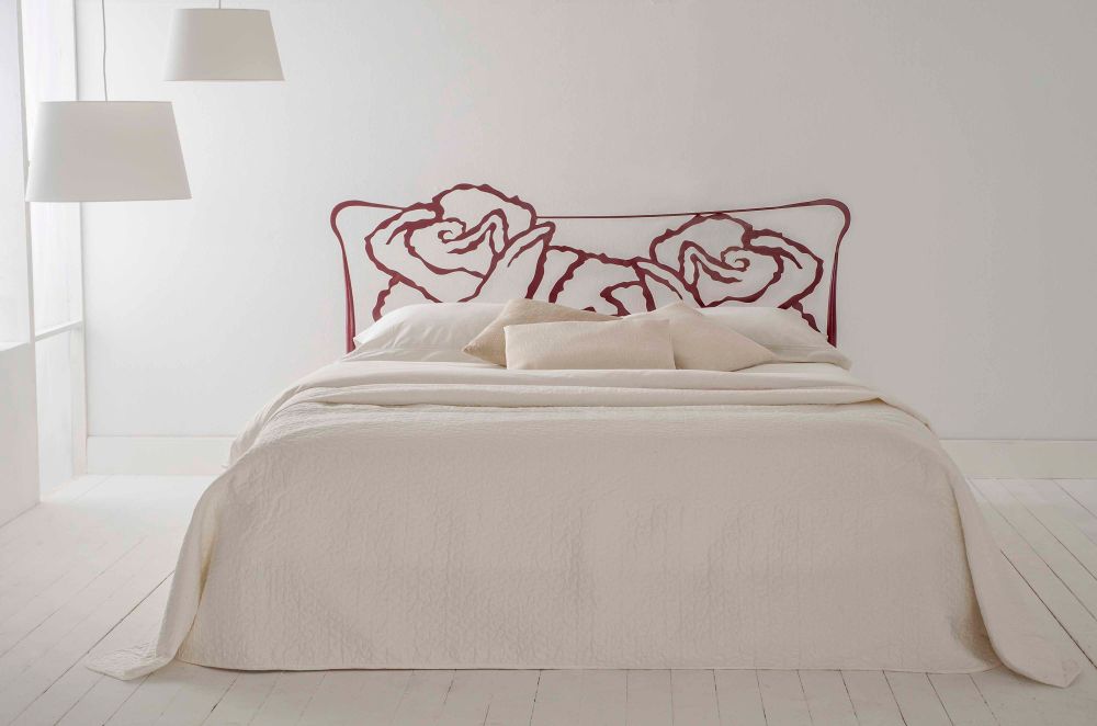 Artistic hardware - Arty style Handmade iron bed - Model Rose - VOLCANO - HANDMADE IRON BEDS