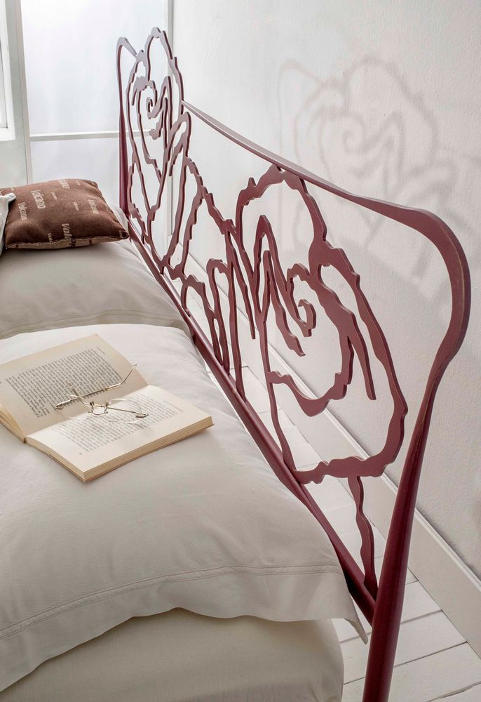 Artistic hardware - Arty style Handmade iron bed - Model Rose - VOLCANO - HANDMADE IRON BEDS