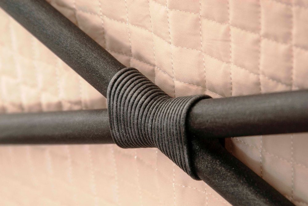 Quincaillerie d'art - minimalist version Handmade iron bed - Model Venetia - VOLCANO - HANDMADE IRON BEDS