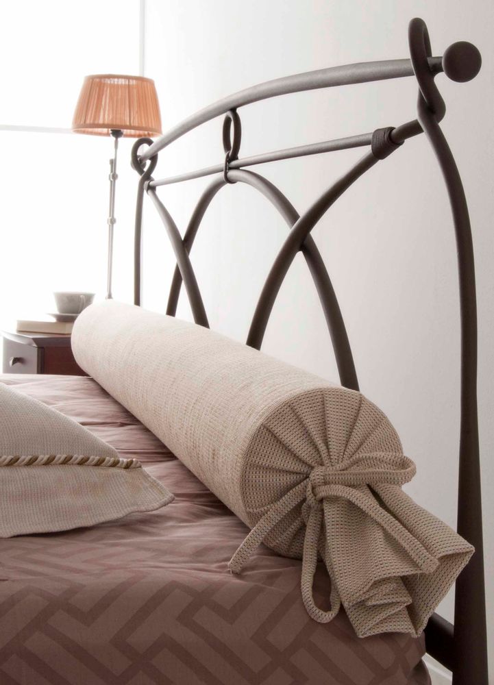 Artistic hardware - Minimalist handmade iron bed - Model Anita - VOLCANO - HANDMADE IRON BEDS