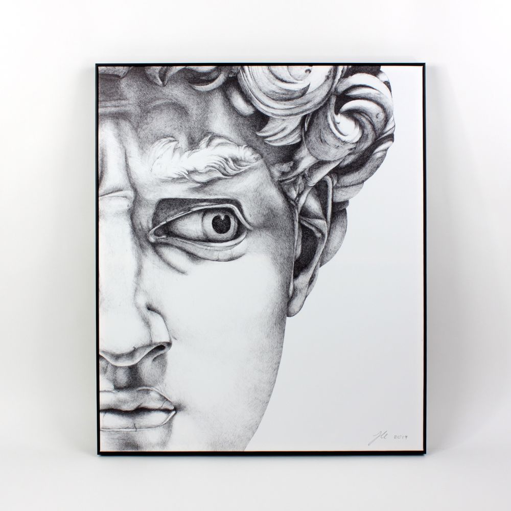 Tableaux - Peinture "David" - WERNER VOSS