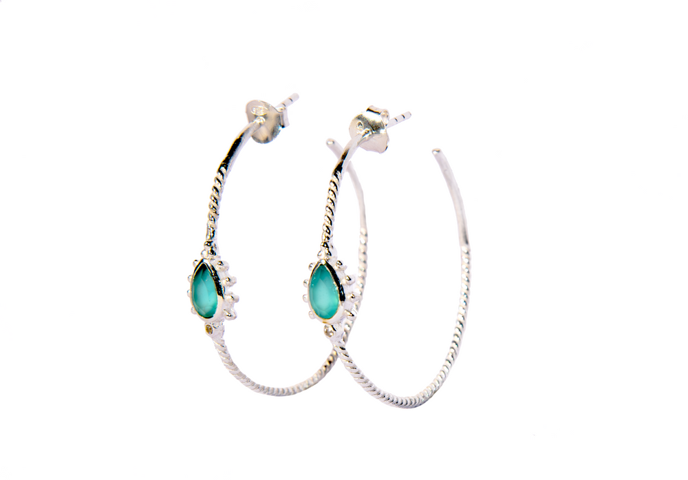 Bijoux - AARTI HOOPS - BODHI CREATIONS