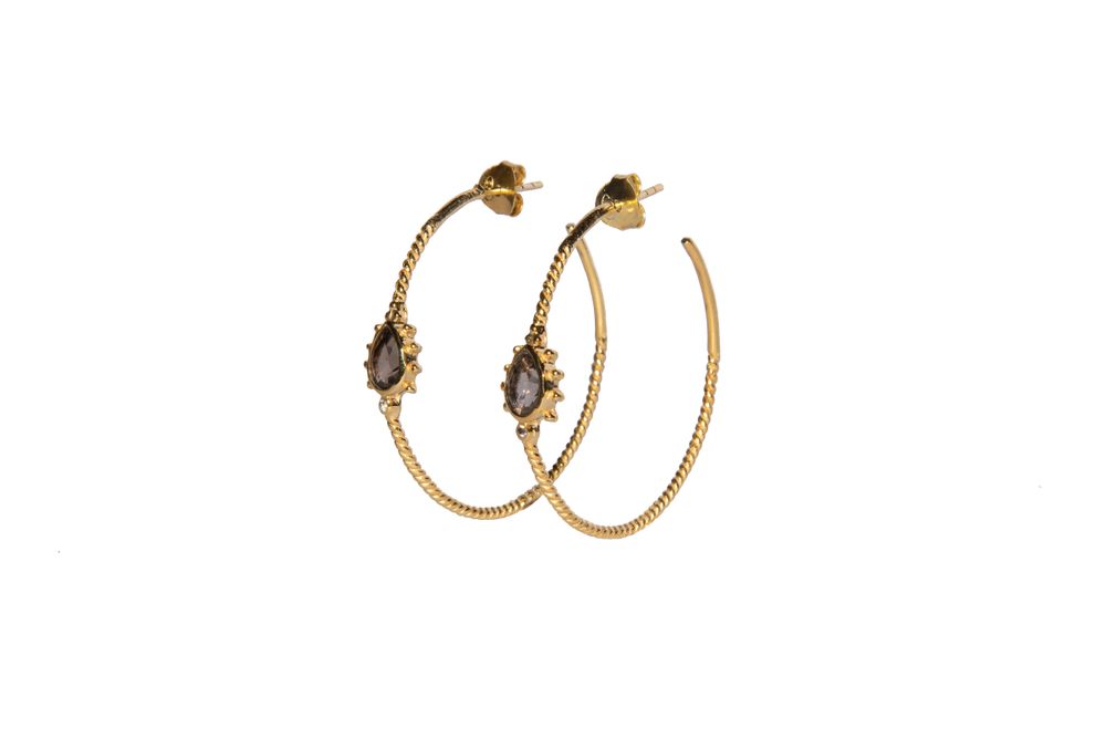 Bijoux - AARTI HOOPS - BODHI CREATIONS