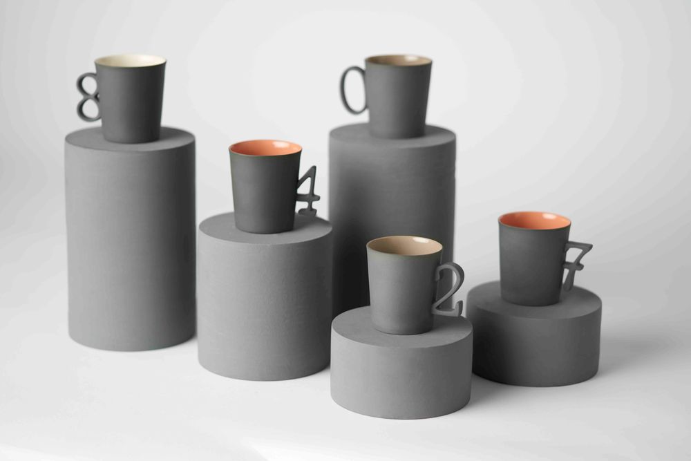Mugs - MUGS - ESMA DEREBOY HANDMADE PORCELAIN