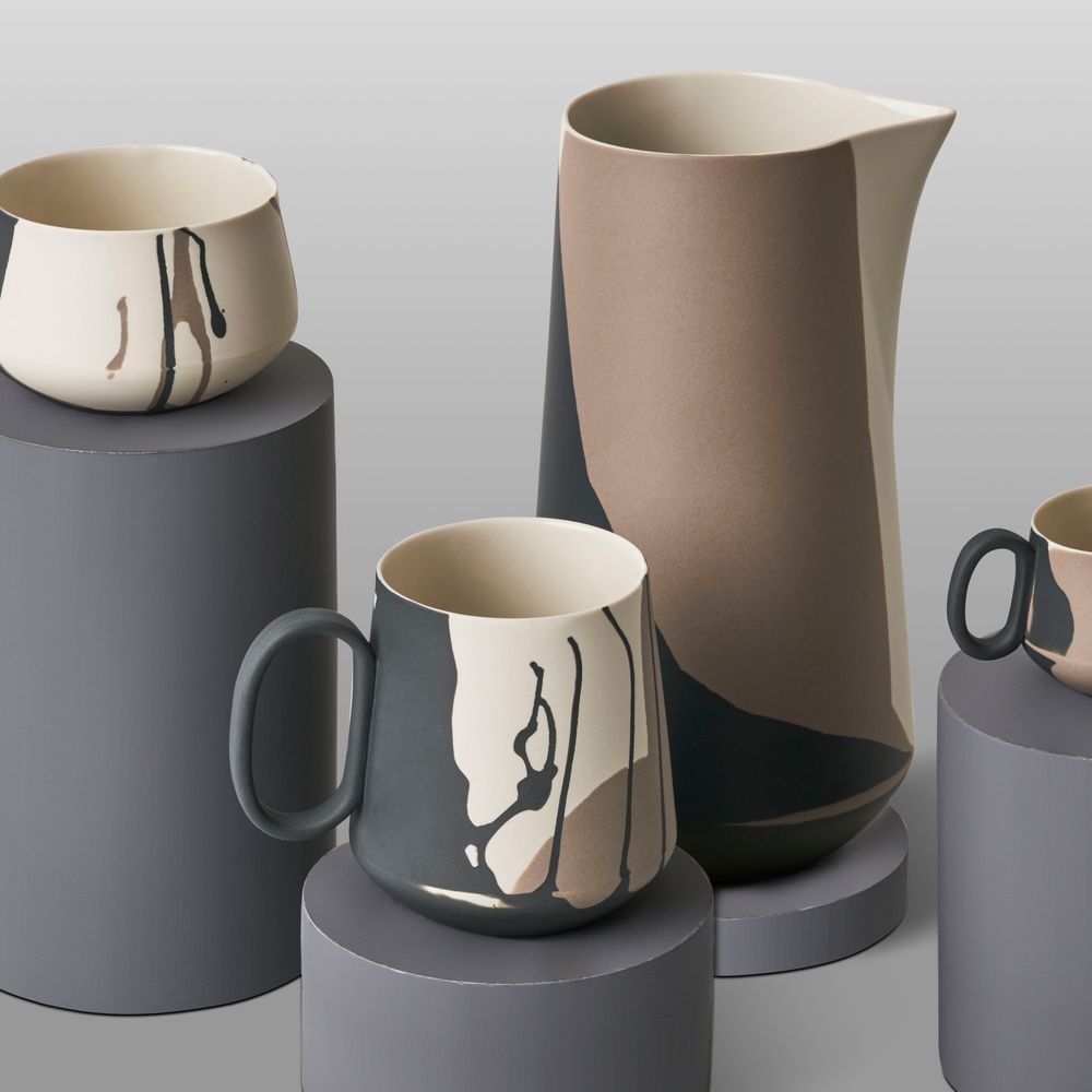 Mugs - MUGS - ESMA DEREBOY HANDMADE PORCELAIN