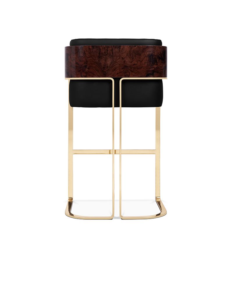Stools - NURA BAR CHAIR - LUXXU
