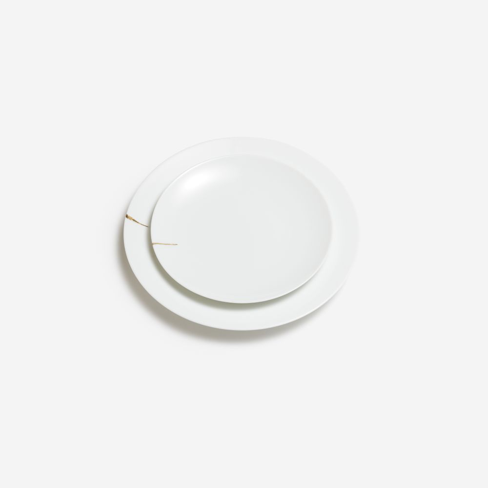 Objets de décoration - Kintsugi Charentais - Assiette - DRAGONFLY