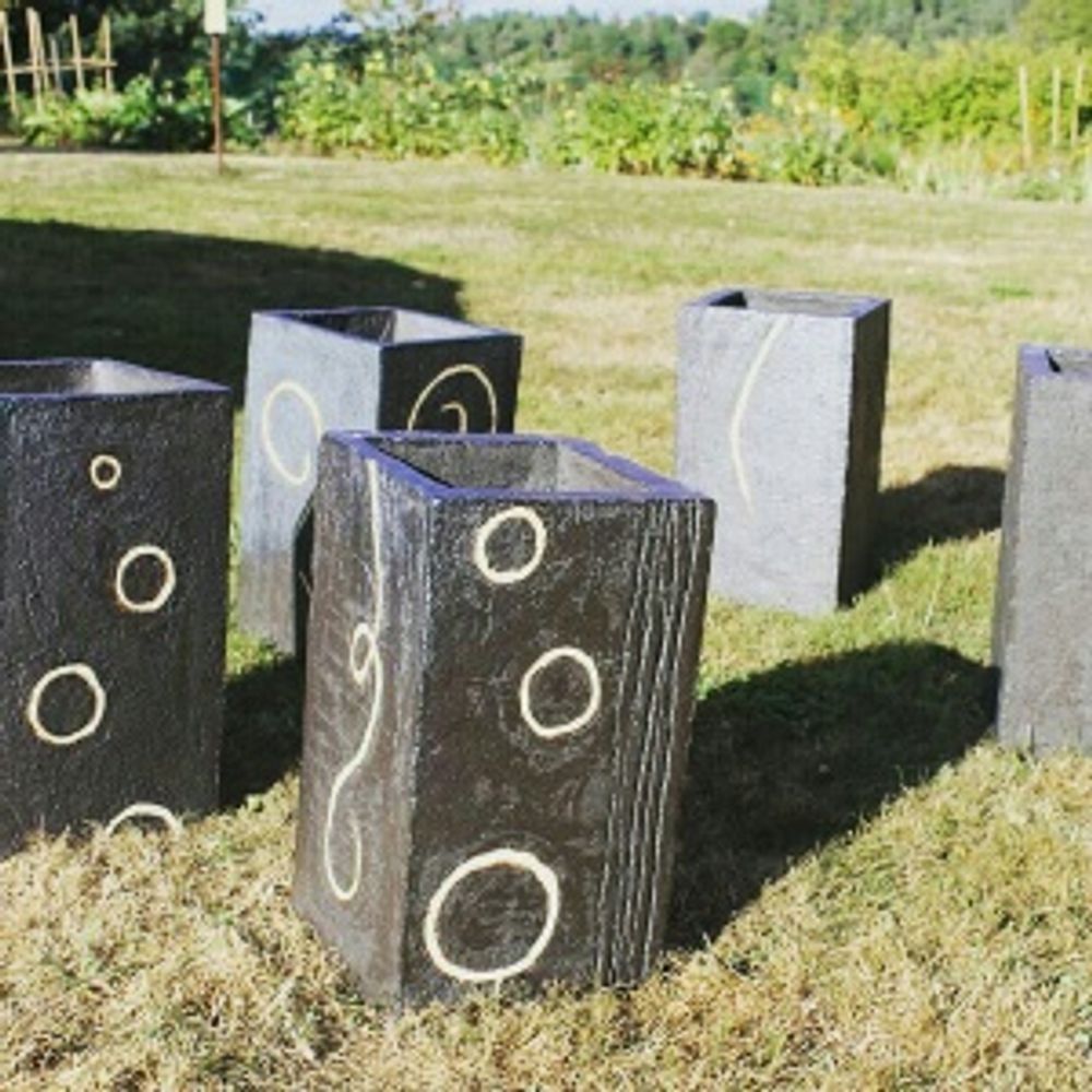 Céramique - sculpture monolithe - ATELIER ENTRE TERRES