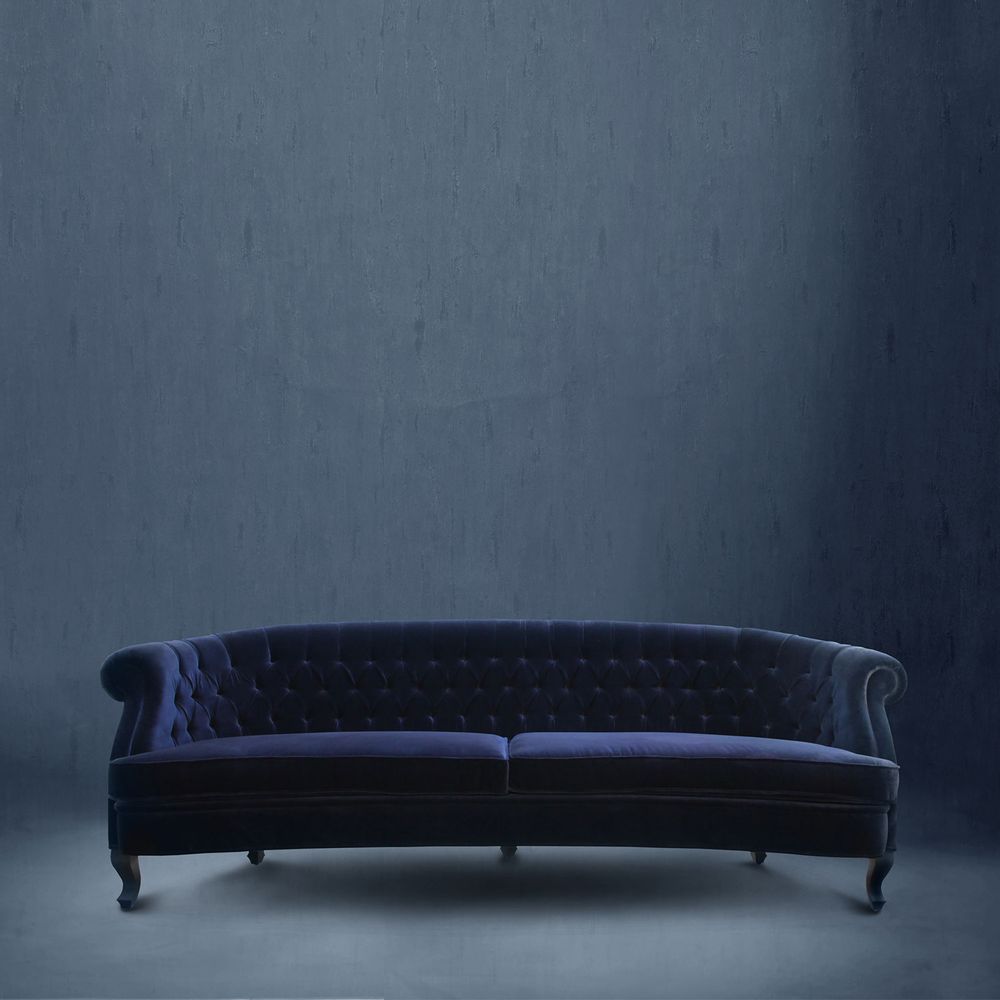 Canapés pour collectivités - Maree Classic Blue Sofa - Pantone Couleur de l'année 2020 - BRABBU DESIGN FORCES