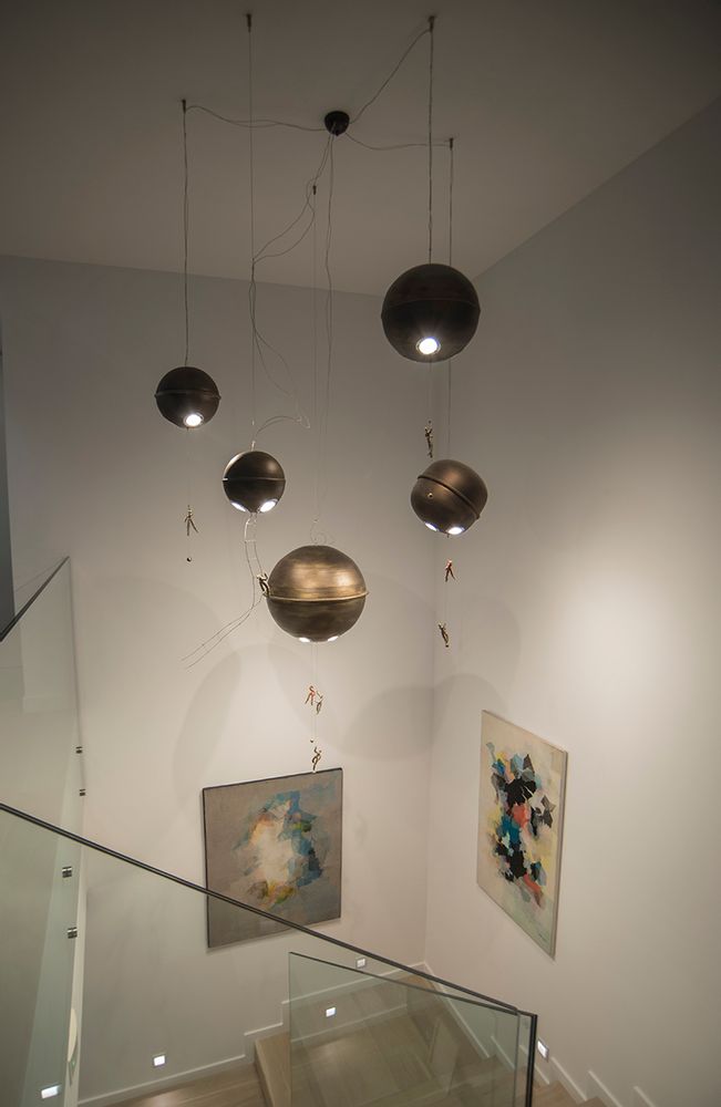 Hanging lights - Planetarium 5 - F+M FOS