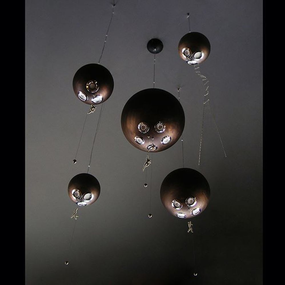 Hanging lights - Planetarium 5 - F+M FOS