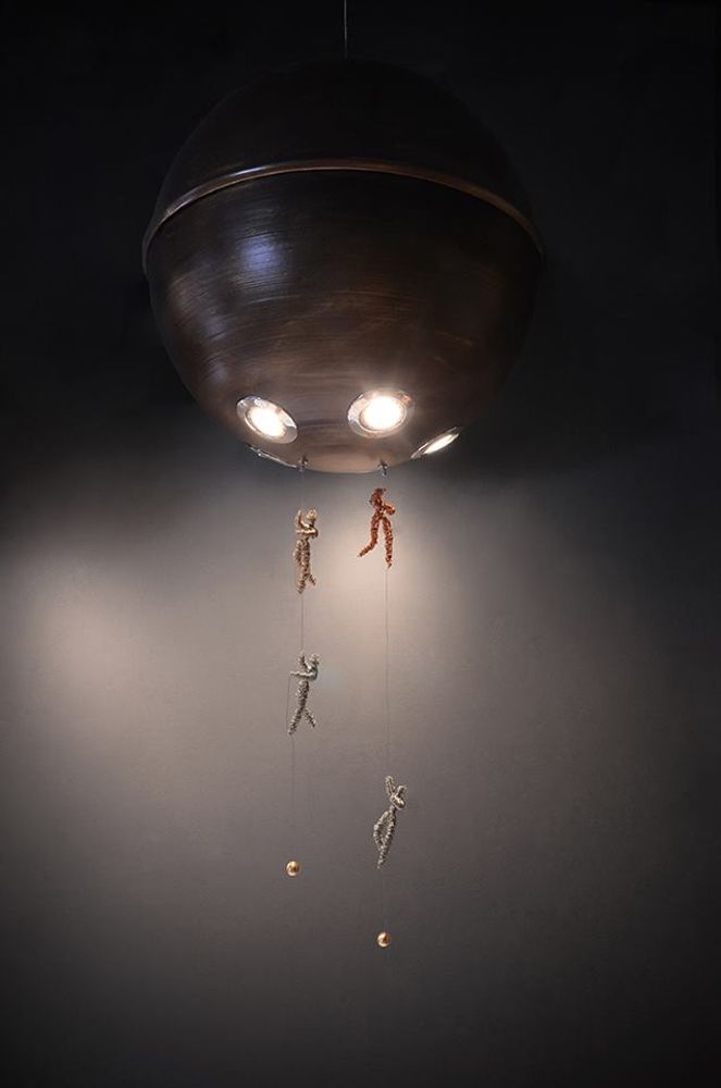 Hanging lights - Planetarium 5 - F+M FOS