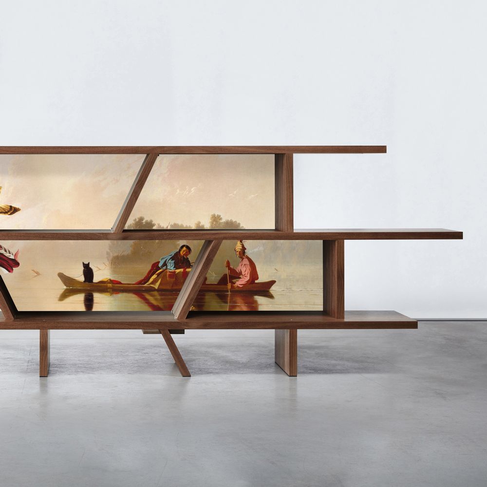 Console table - Konsol walnut - ARCHIKONSOL