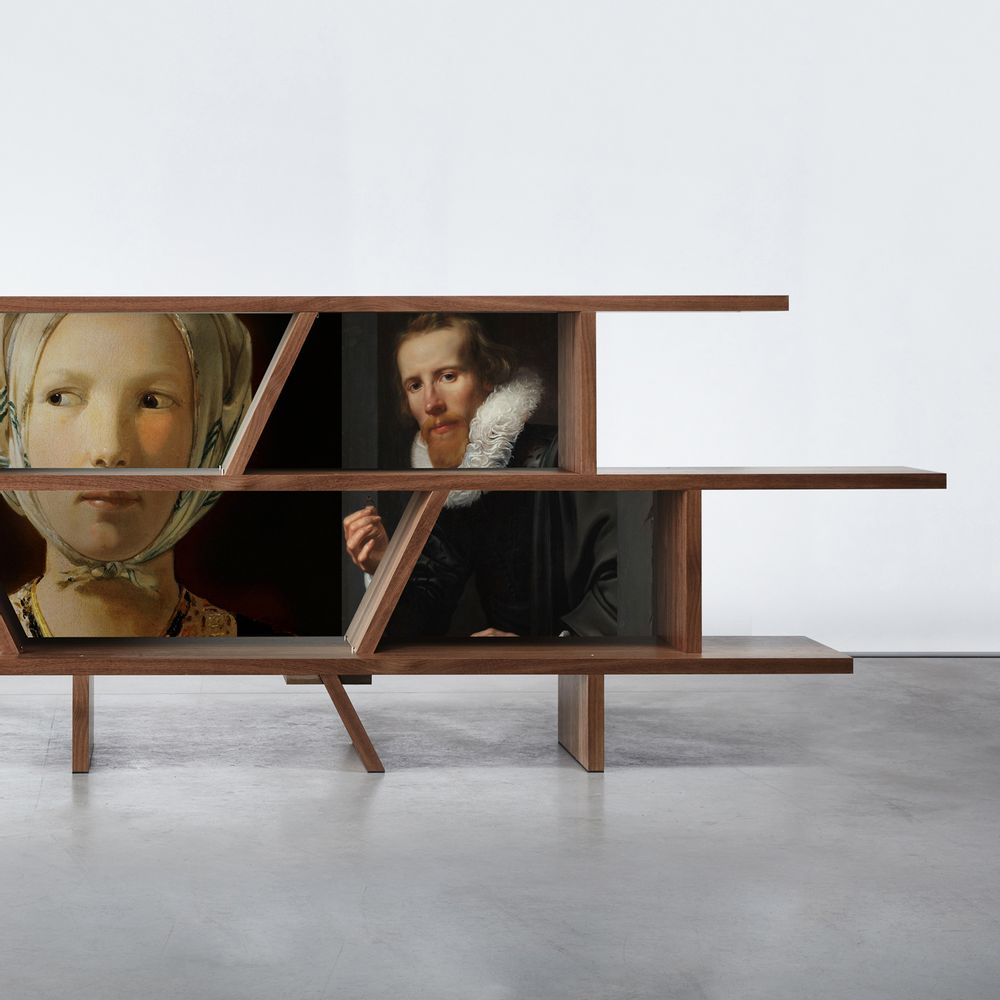 Console table - Konsol walnut - ARCHIKONSOL