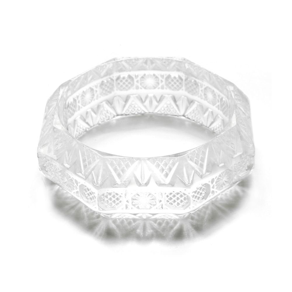 Jewelry - Etched Octagon Bangle - DOUGLASPOON