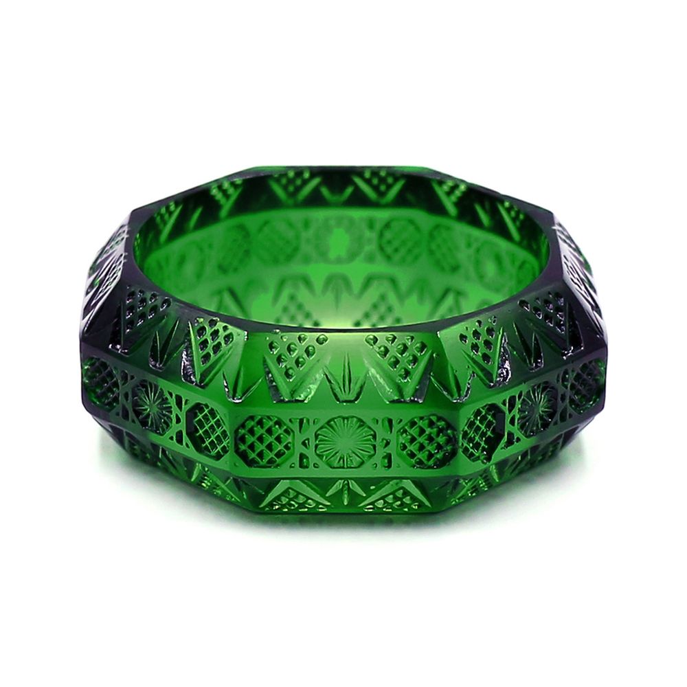 Jewelry - Etched Octagon Bangle - DOUGLASPOON